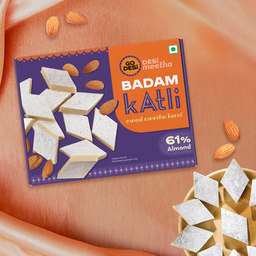 Premium Badam Katli | DESi Meetha | Classic Sweets - 200g