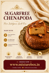Buy Sugarfree Chenapoda Online | Mixturebox Odisha Sweets