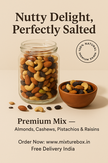 Nutty Mix – 200gm | Healthy & Protein-Packed Snack for Energy