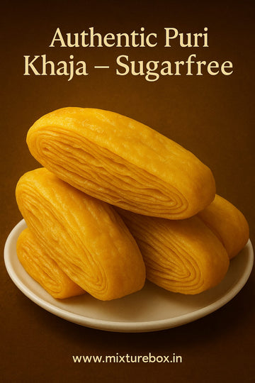 Sugarfree Khaja – Delight Without the Sugar