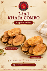 Khaja Combo -2-in-1 (Regular & Ghee )