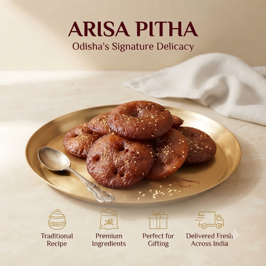 Arisa Pitha – Authentic Odisha Rice Cake Sweet | MixtureBox