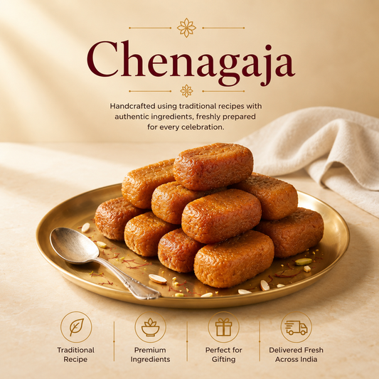 Buy Authentic Chenagaja Online | Odisha Chhena Sweet