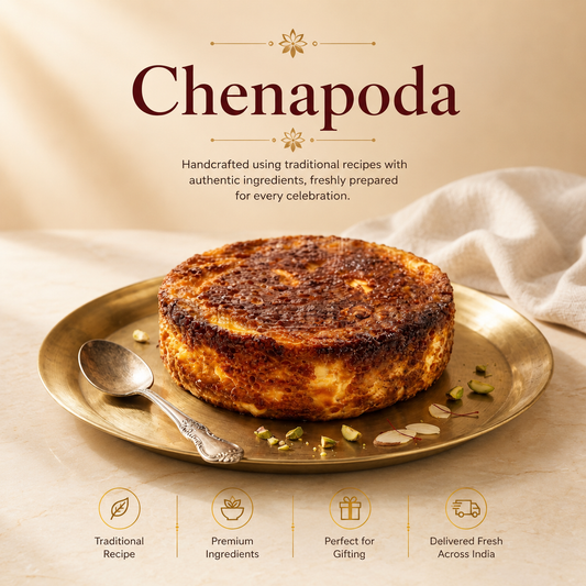 Buy Authentic Chenapoda Online | Odisha Baked Sweet