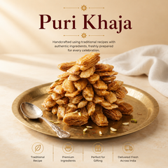 Authentic Puri Khaja | Traditional Odisha Sweet