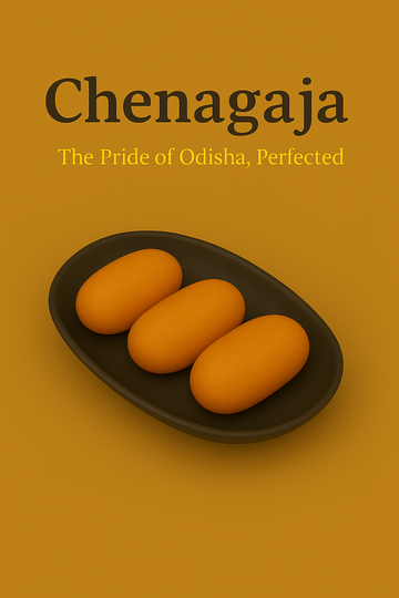 Authentic Chenagaja – Odisha’s Juicy Chena Sweet