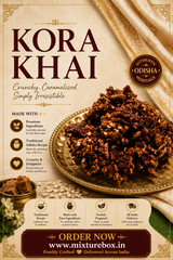 Kora Khai – Traditional Odisha Jaggery Crunch