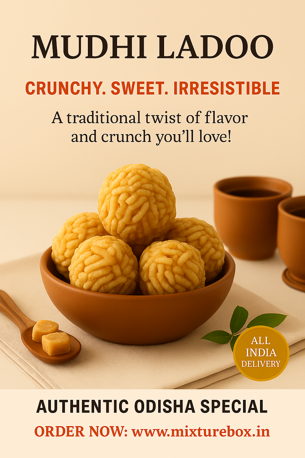 Mudhi Ladoo – A Sweet Taste of Home | 2 pack