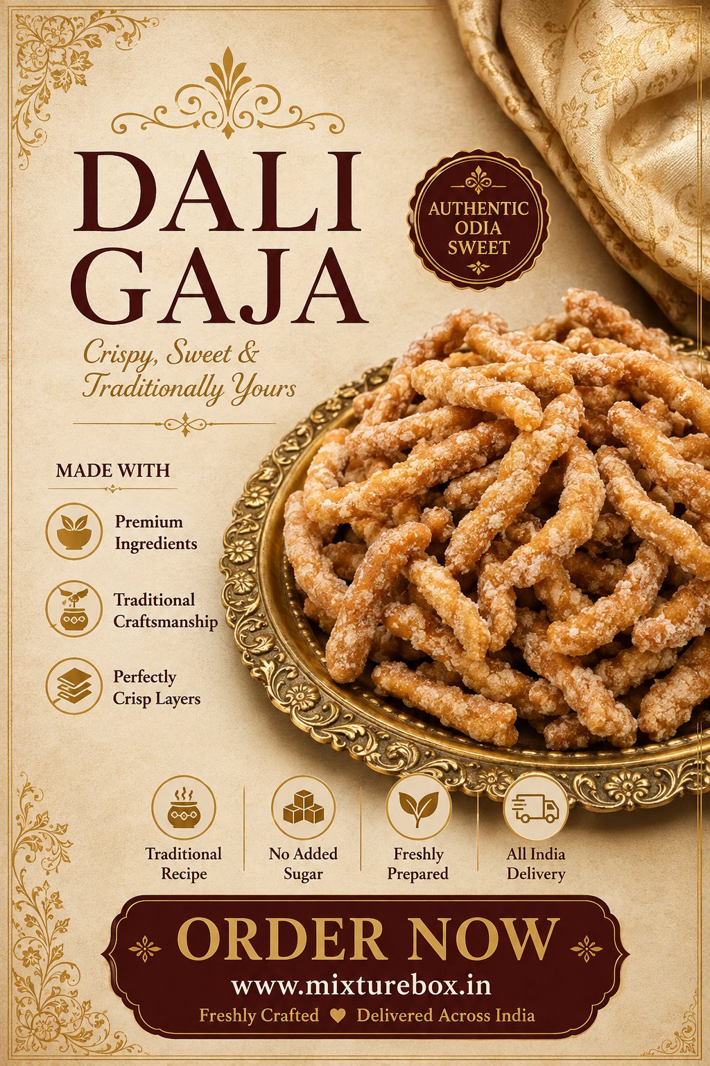 Odisha Sweets - Dali gaja