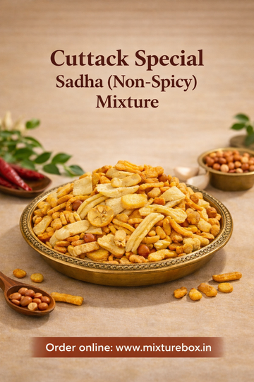 Cuttack Special Non-Spicy Mixture  – Light, Tasty & Everyone’s Favorite