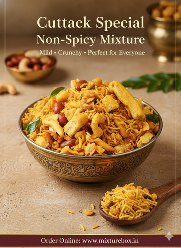 Cuttack Special Non-Spicy Mixture  – Light, Tasty & Everyone’s Favorite