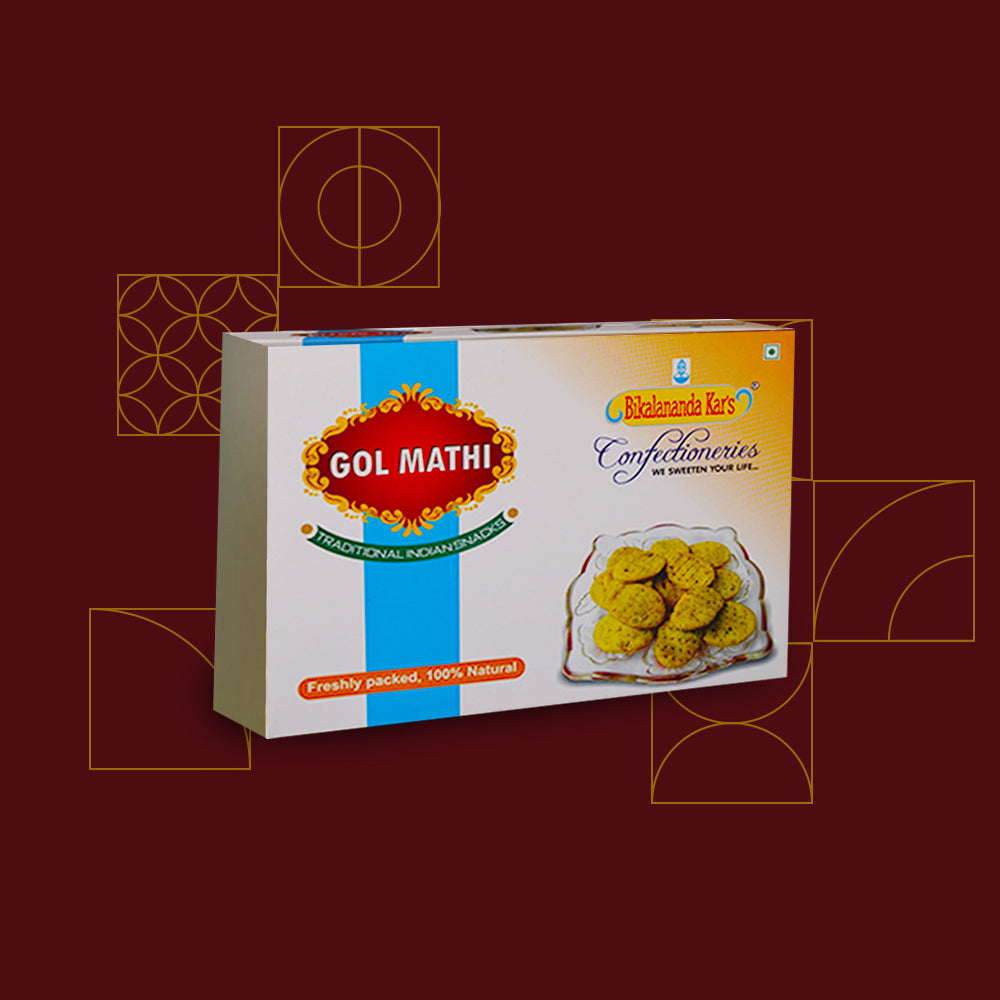 Achari Mathri & Gol Mathri Combo Box – Traditional Crunchy Delights | Spicy & Savory Mathris | Perfect for Festivals | Mixturebox – 400gms each