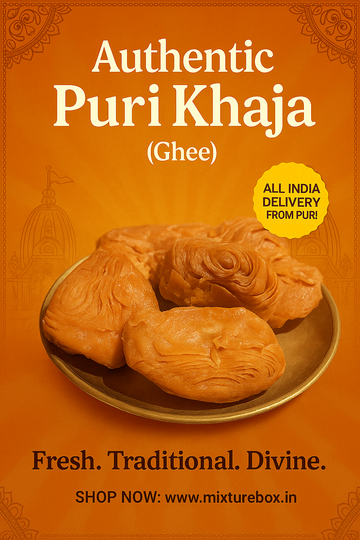 Ghee Khaja – Authentic Flaky Indulgence | Mixturebox