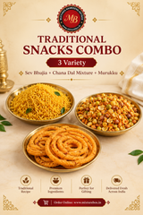 Traditional Snacks Combo – 3 Variety ( 400gms each)