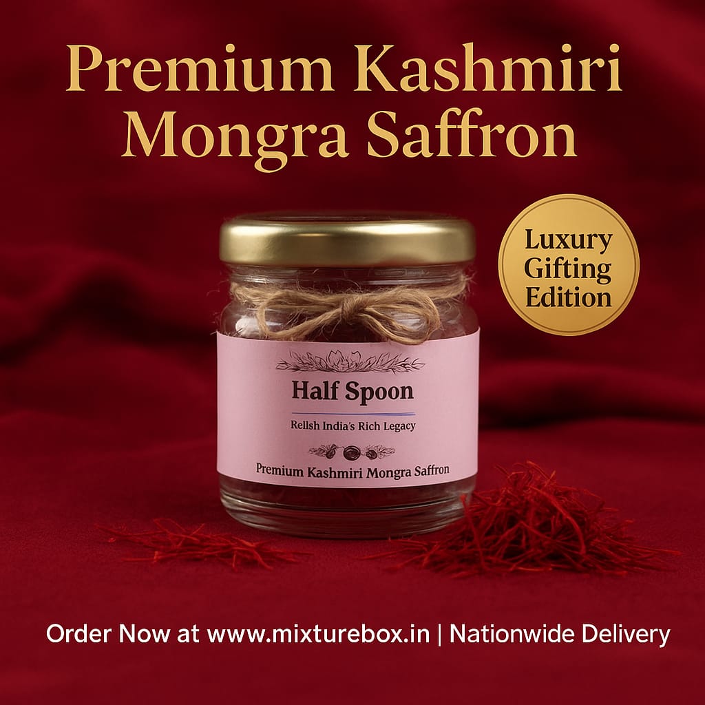 Buy Premium Saffron Online – Pure Kashmir  Saffron | Mixturebox
