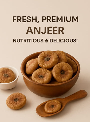 Premium Anjeer (Dried Figs)  | Mixturebox - 250gms