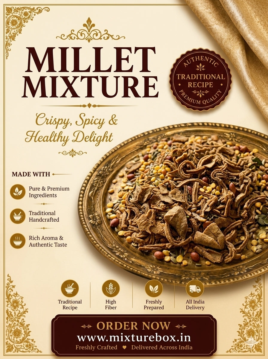 Buy Millet Mixture Online | Crunchy Millet Namkeen – MixtureBox